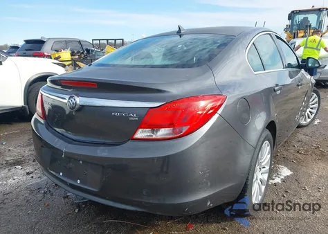 2011 Buick Regal Cxl Russelsheim from USA, damaged, VIN W04GP5EC7B1008078